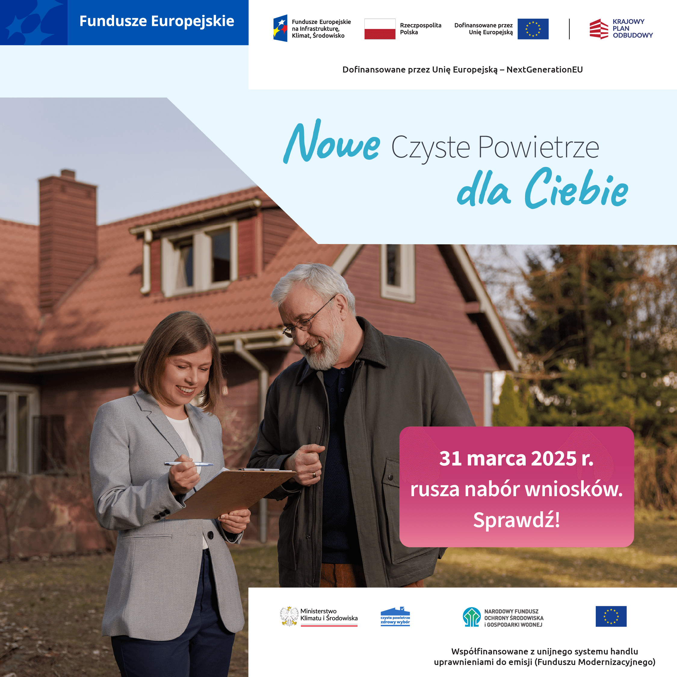 Startuje nowe Czyste Powietrze – więcej wsparcia, prostsze zasady