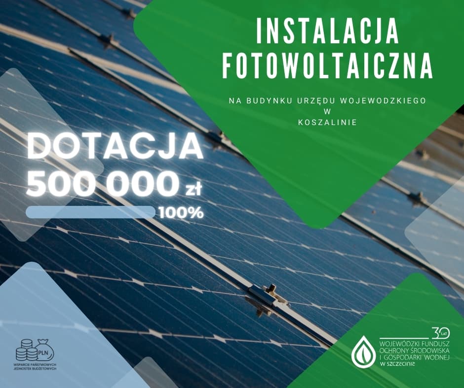 Na dachu ZUW w Koszalinie pojawią się panele fotowoltaiczne