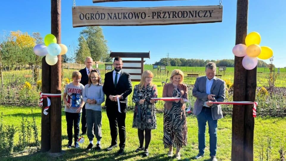 Nowy ogród w Ośrodku Edukacji Ekologicznej w Lipiu