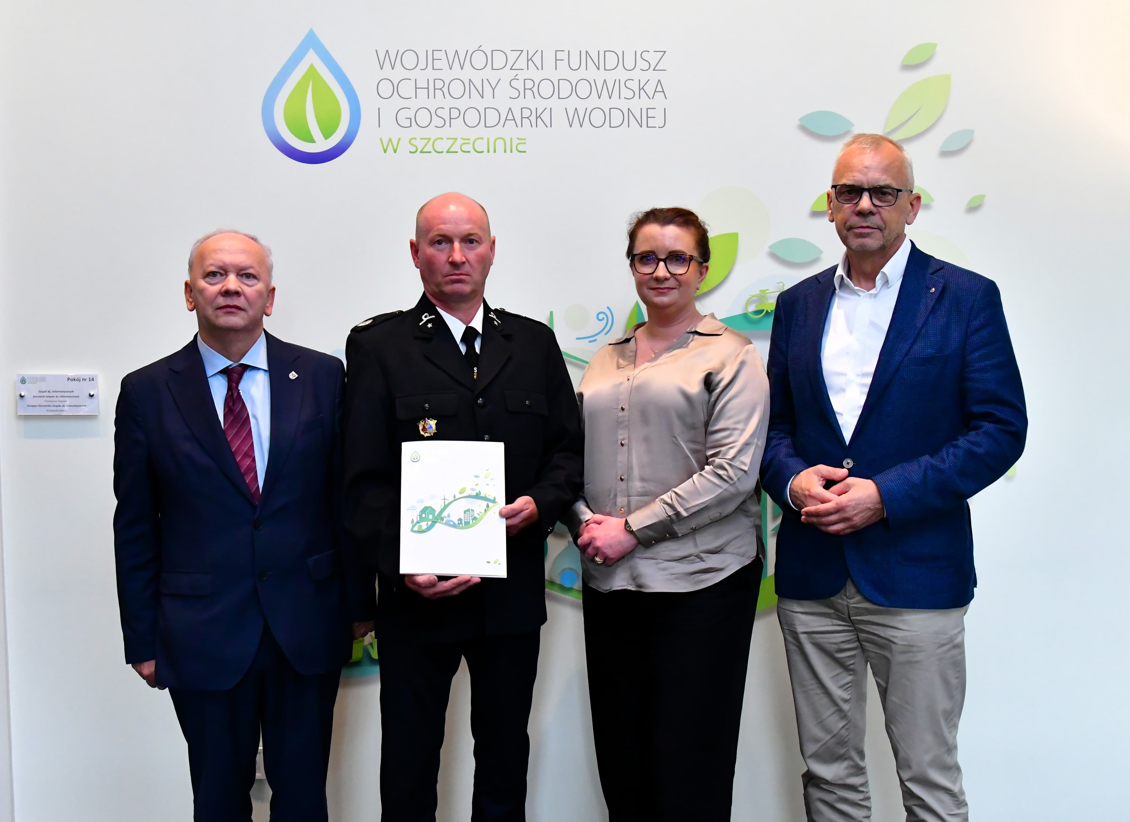 Termomodernizacja budynku Ochotniczej Straży Pożarnej w Chłopowie z naszym dofinansowaniem