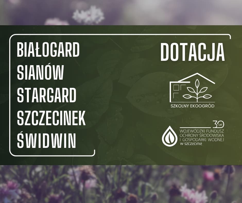 Siedem nowych EkoOgrodów przy zachodniopomorskich szkołach