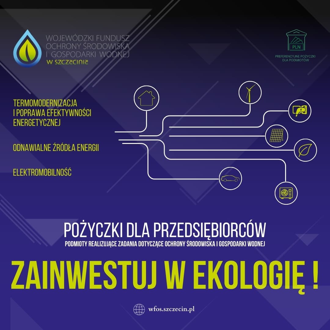 Zainwestuj w ekologię! Atrakcyjne pożyczki dla samorządów i przedsiębiorców